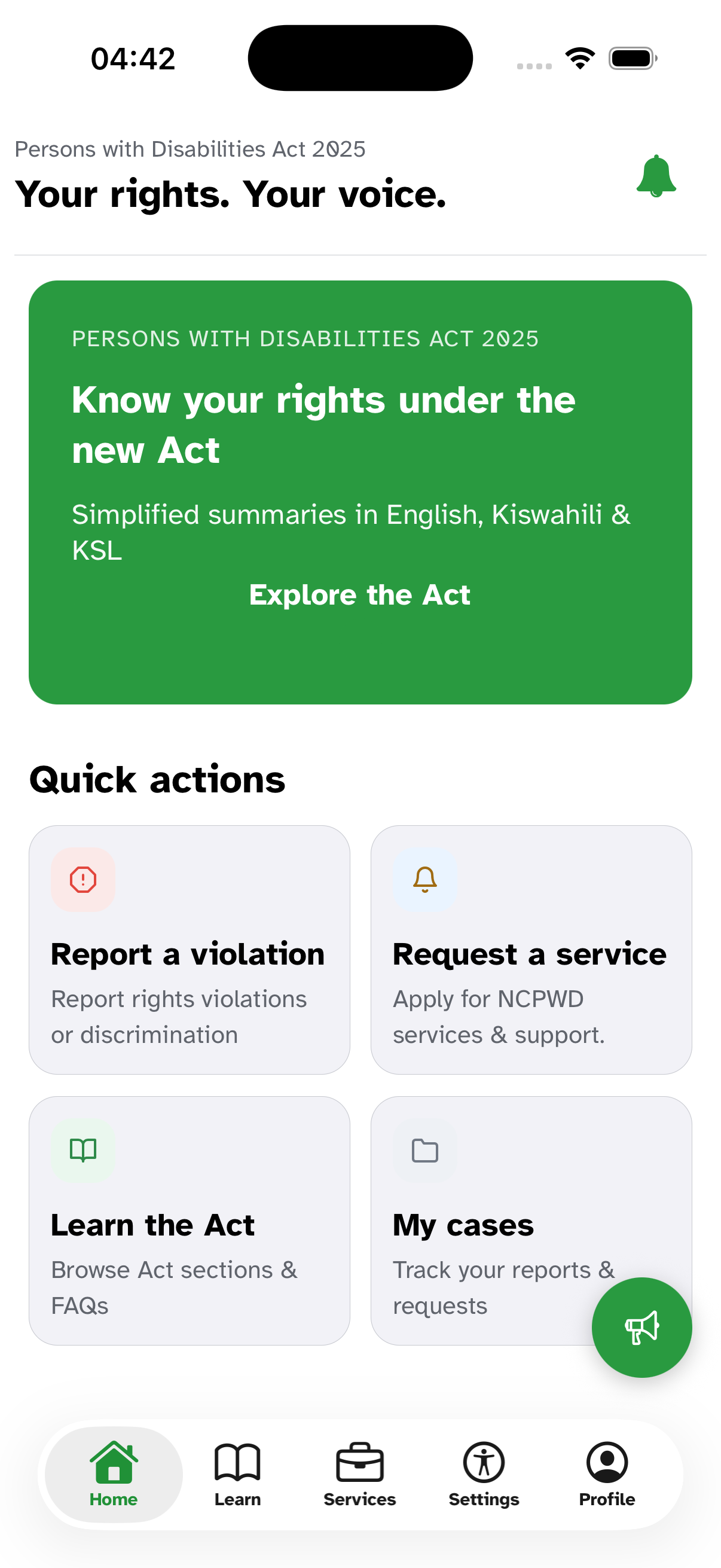 NCPWD Access screenshot 1